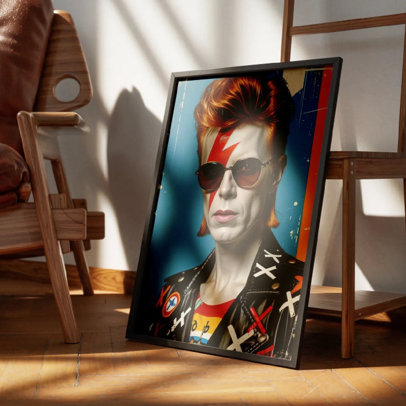 David Bowie Digital Pop Art - heyvidashop