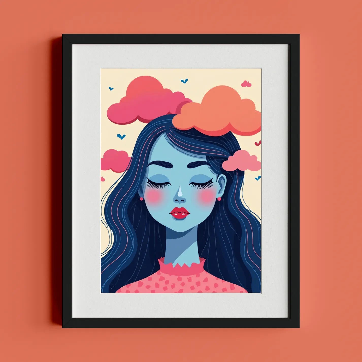 Dreamy Female Portrait - heyvidashop