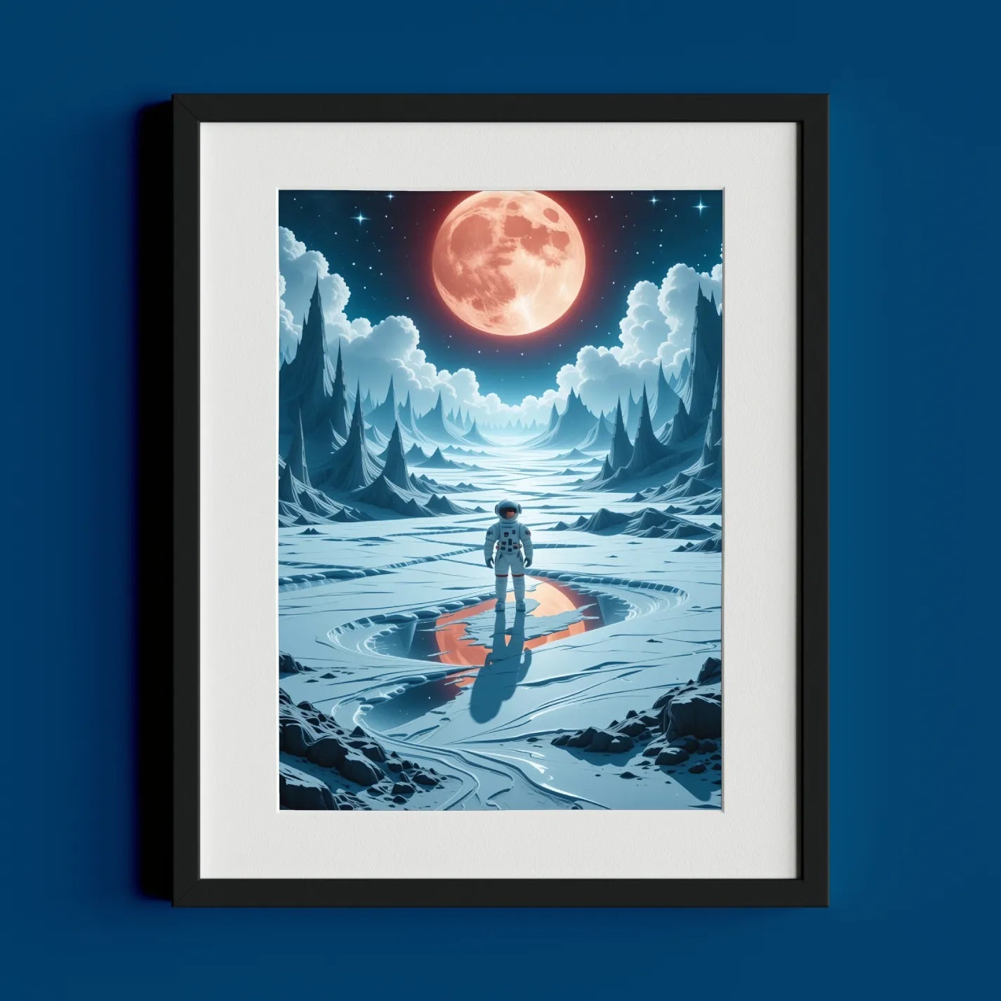 Frozen Cosmic Landscape - heyvidashop