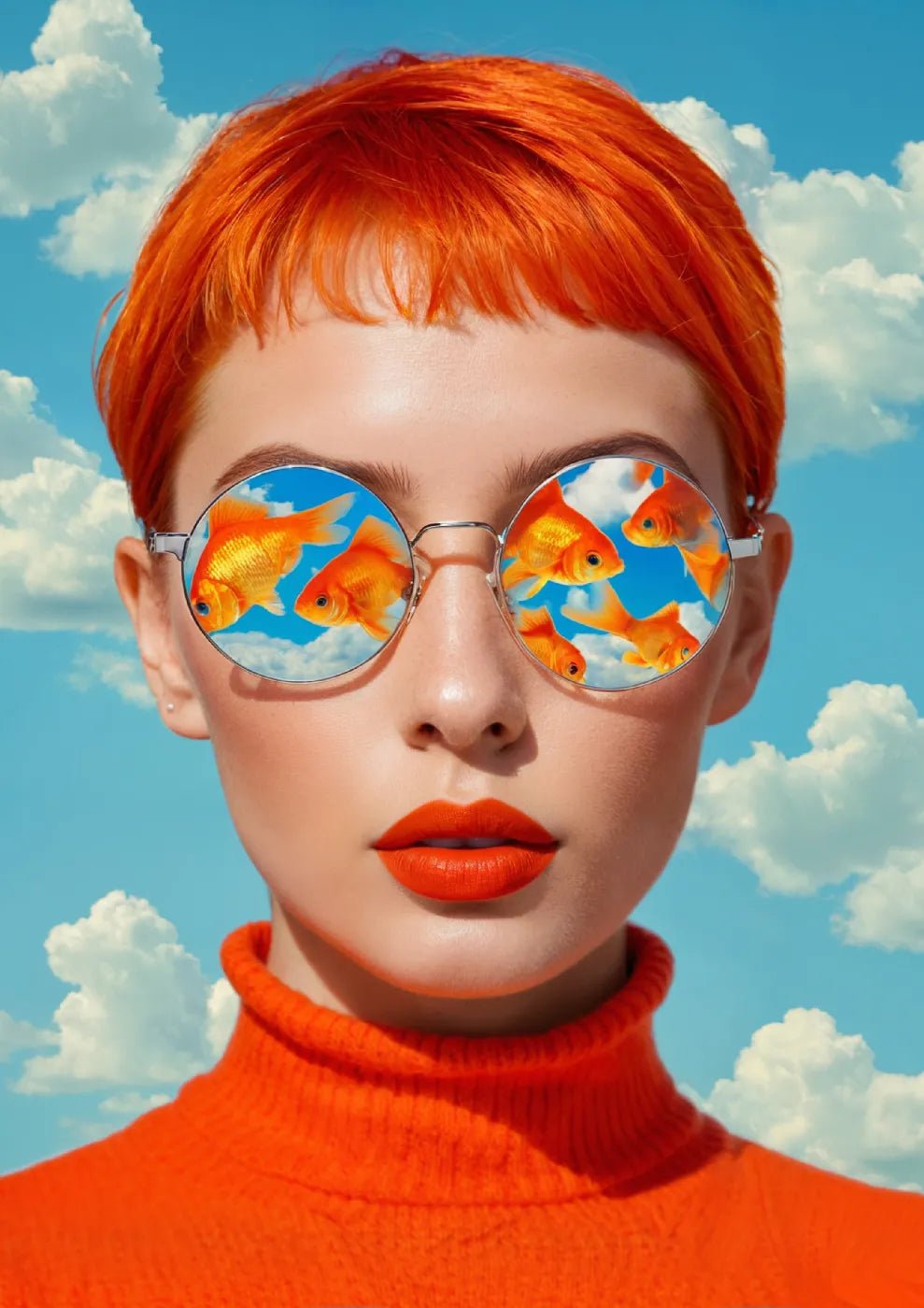 Goldfish Reflection Sunglasses - heyvidashop