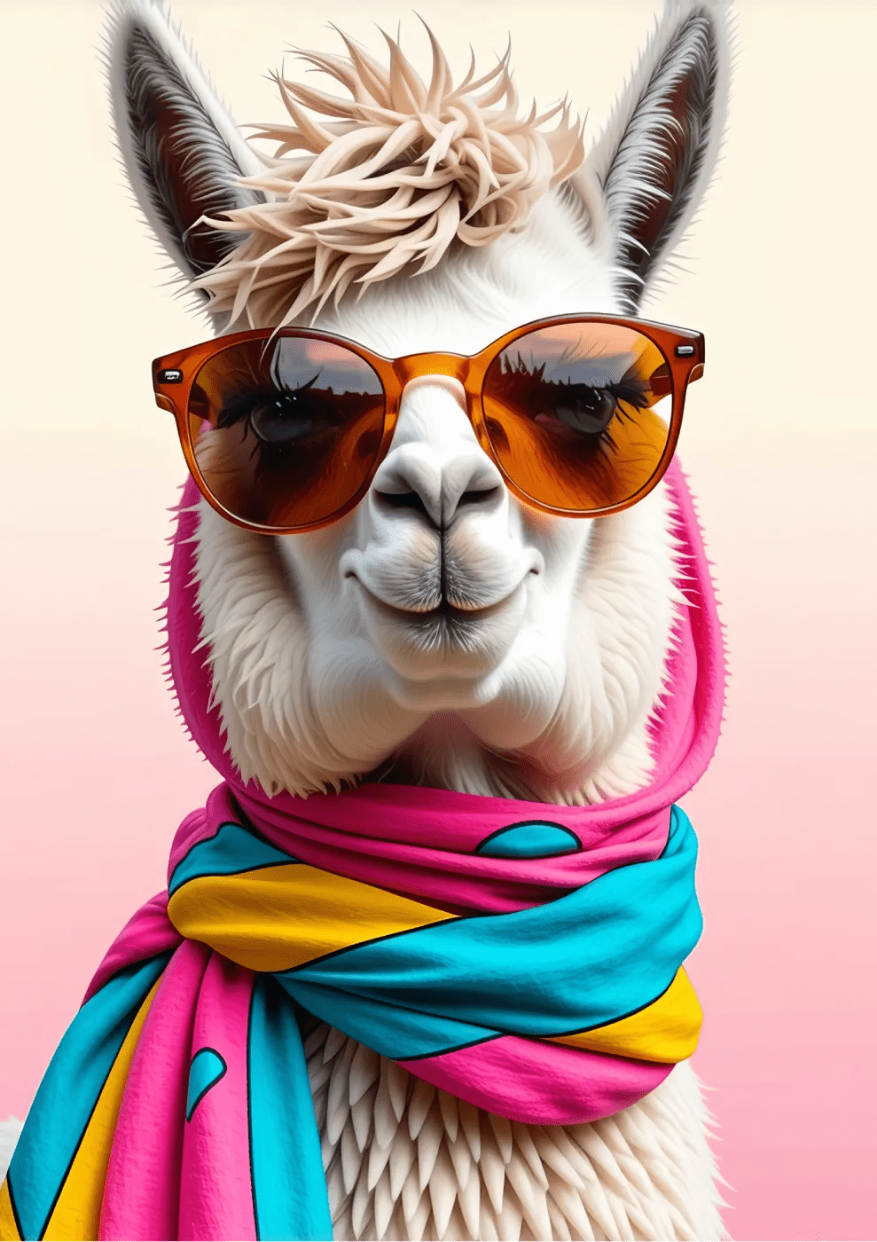 Llama with Sunglasses - heyvidashop