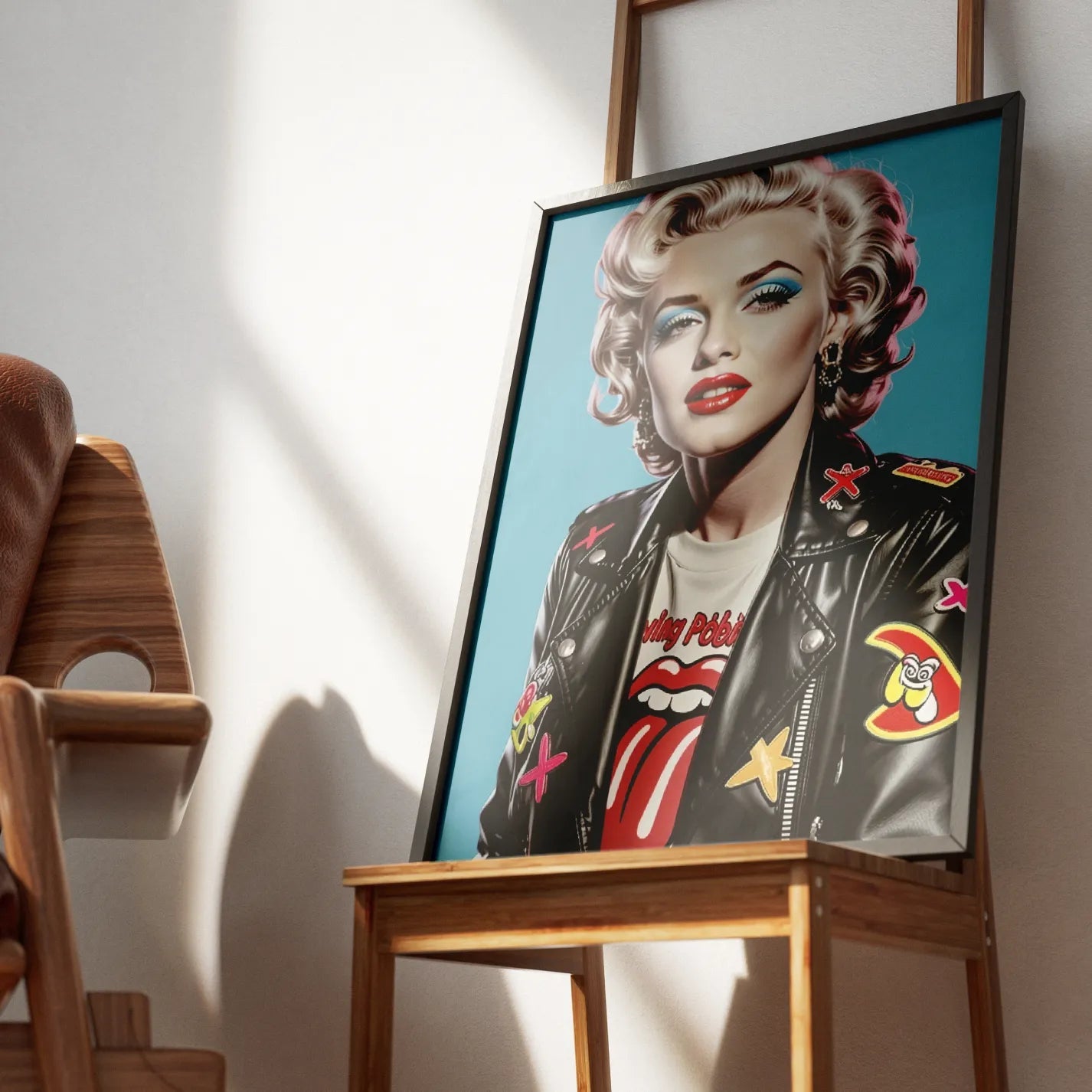 Marilyn Monroe in Vintage Pop Art Style - heyvidashop