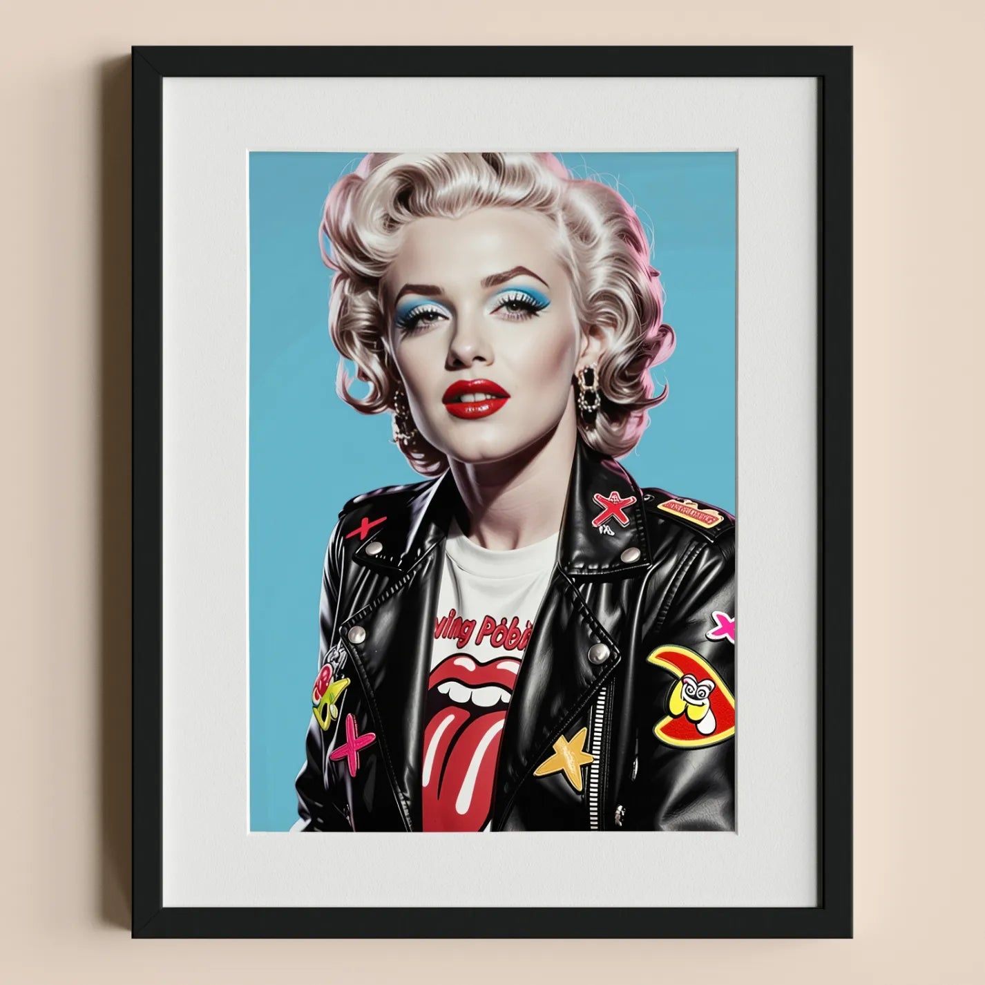 Marilyn Monroe in Vintage Pop Art Style - heyvidashop