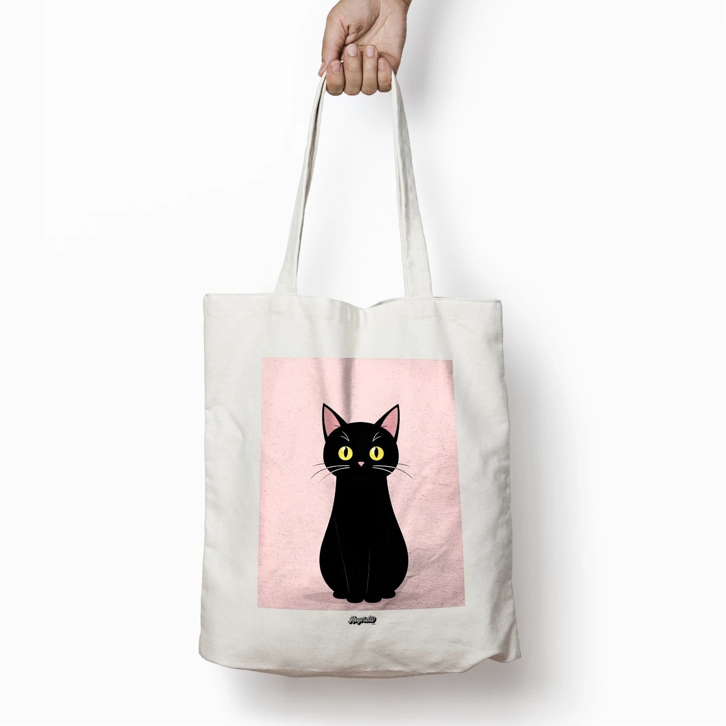 Minimal Black Cat - heyvidashop