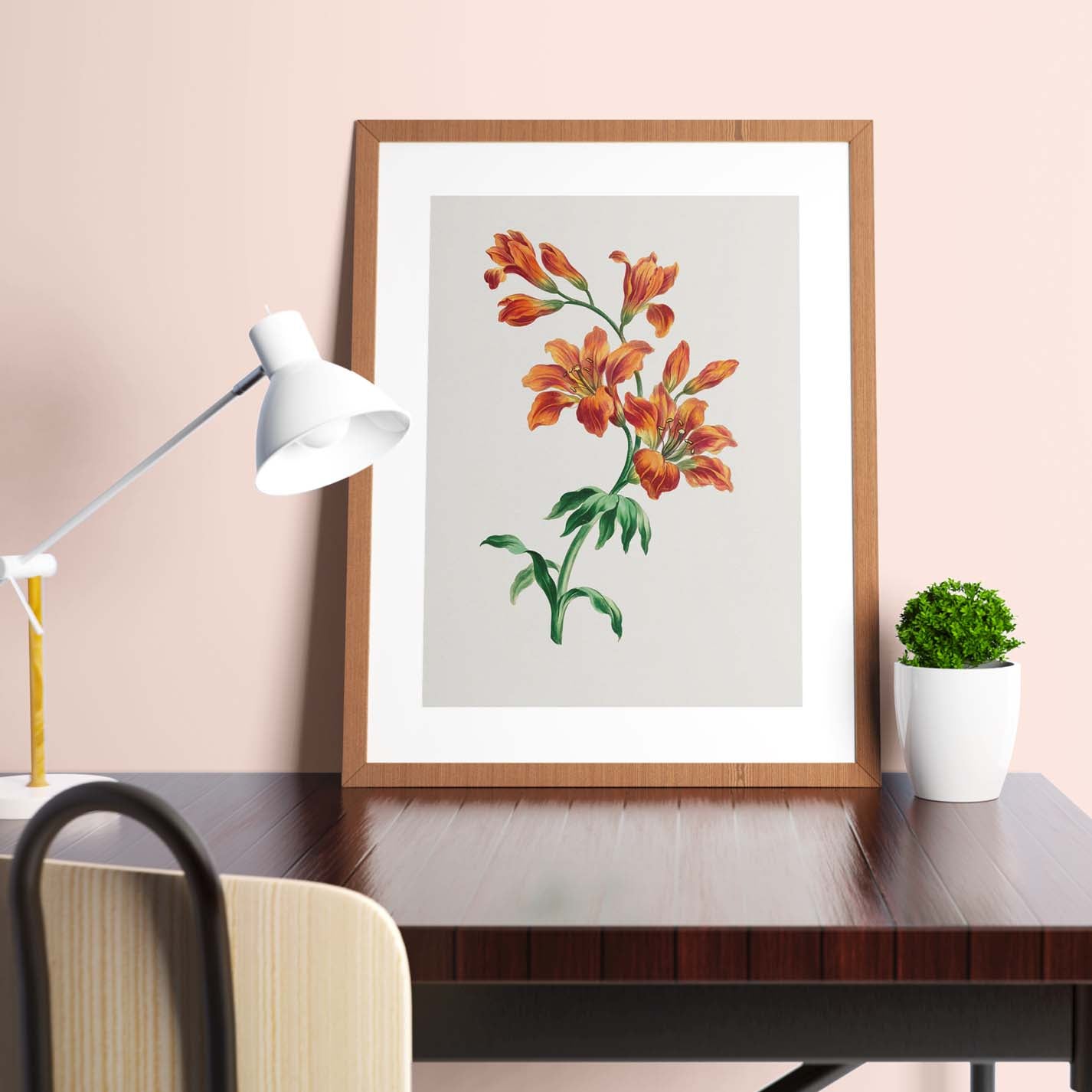 Large Orange Lily - heyvidashop