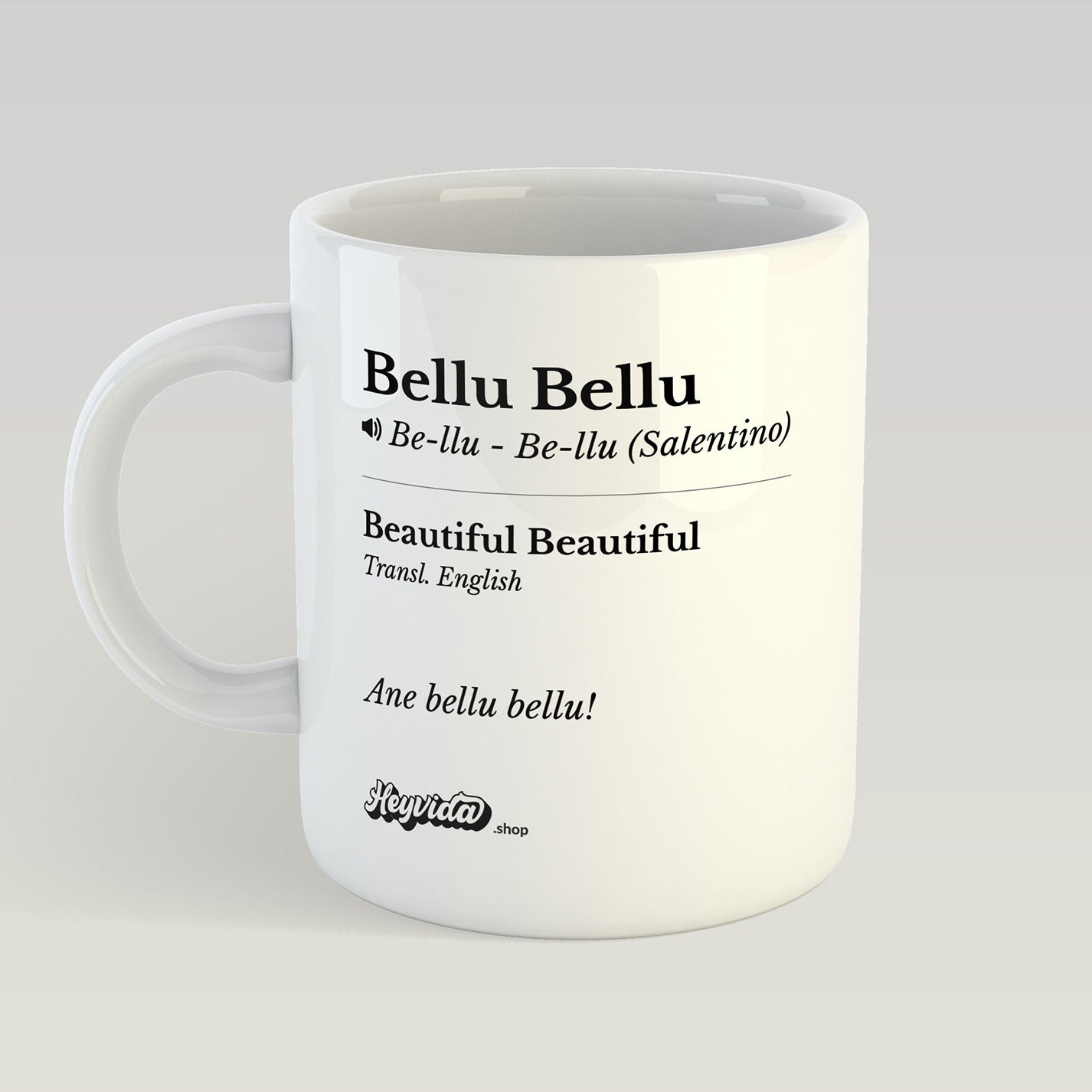 Mug "Bellu Bellu" - heyvidashop