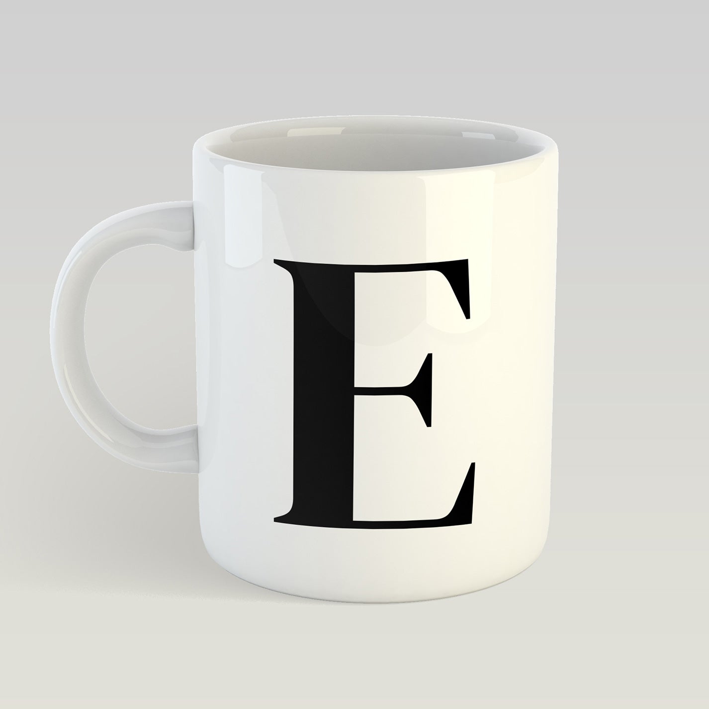 Mug Letter "E" - heyvidashop