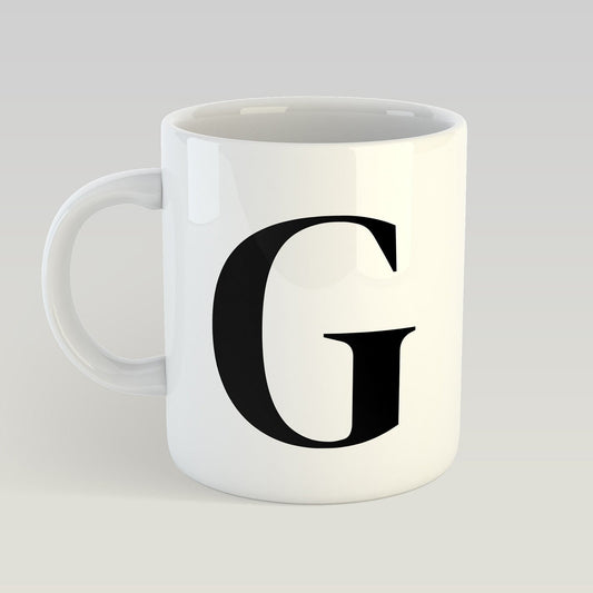 Mug Letter "G" - heyvidashop