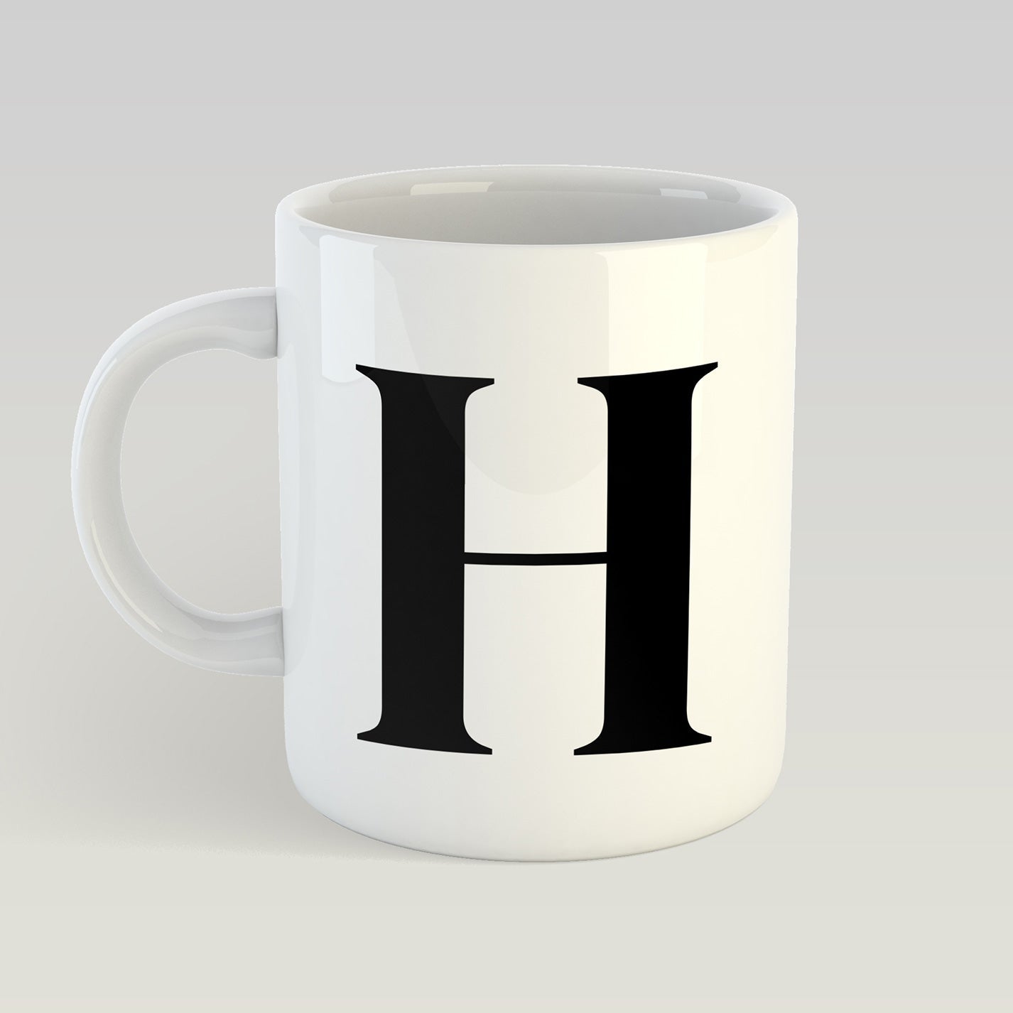 Mug Letter "H" - heyvidashop