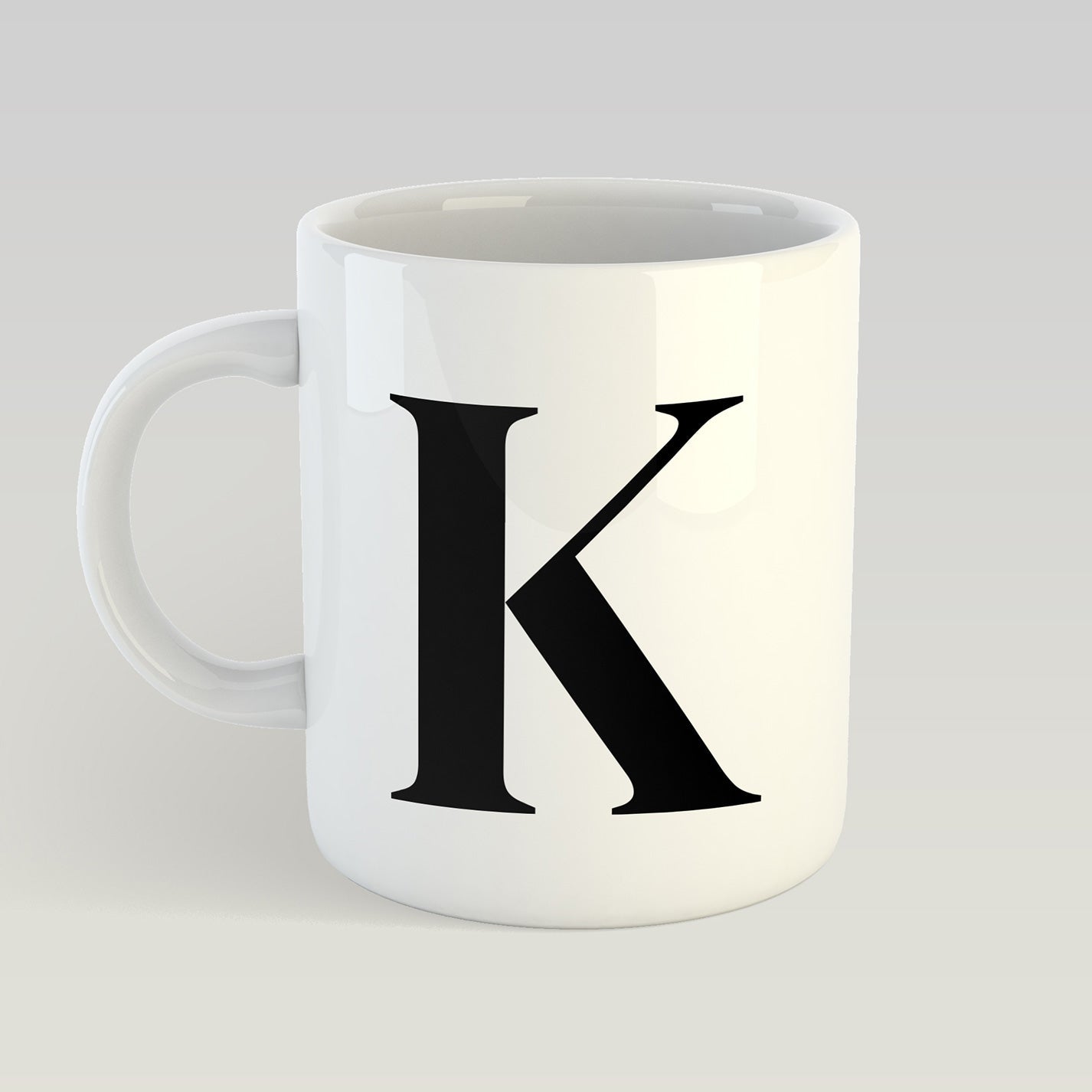 Mug Letter "K" - heyvidashop