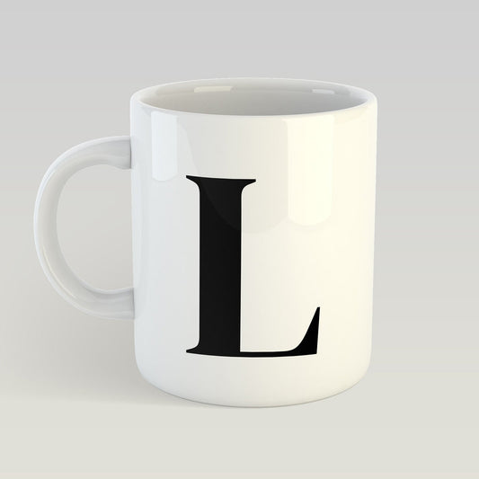 Mug Letter "L" - heyvidashop