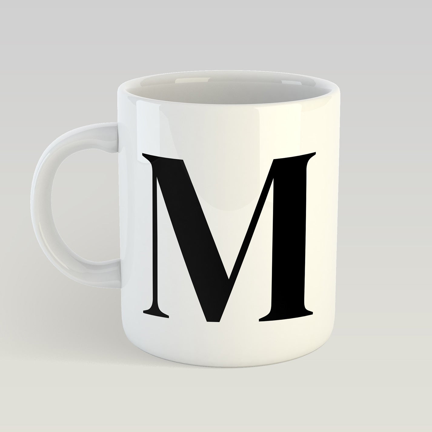 Mug Letter "M" - heyvidashop