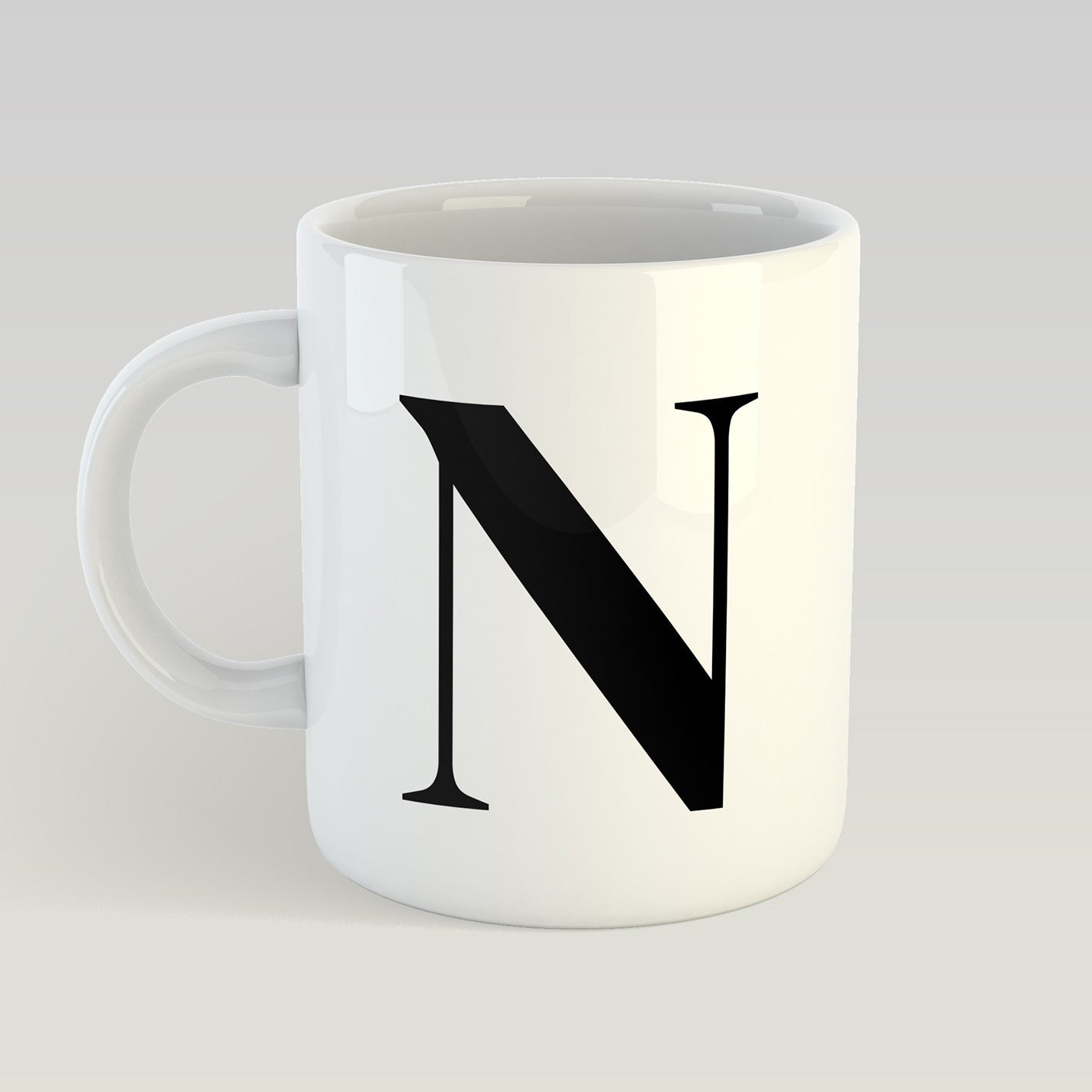 Mug Letter "N" - heyvidashop