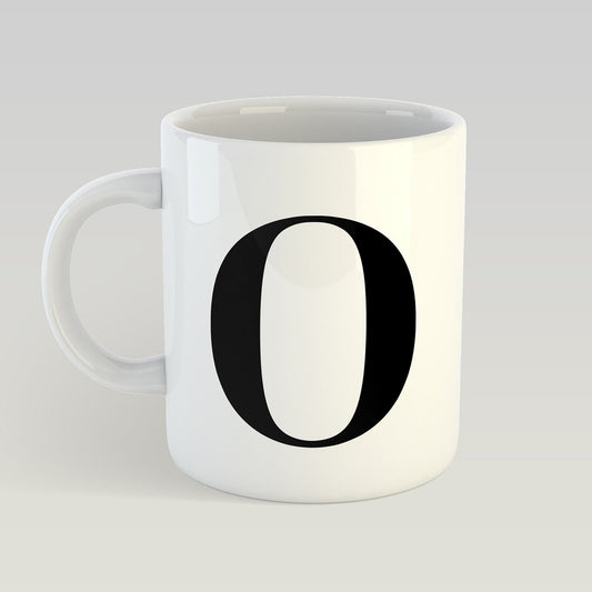 Mug Letter "O" - heyvidashop