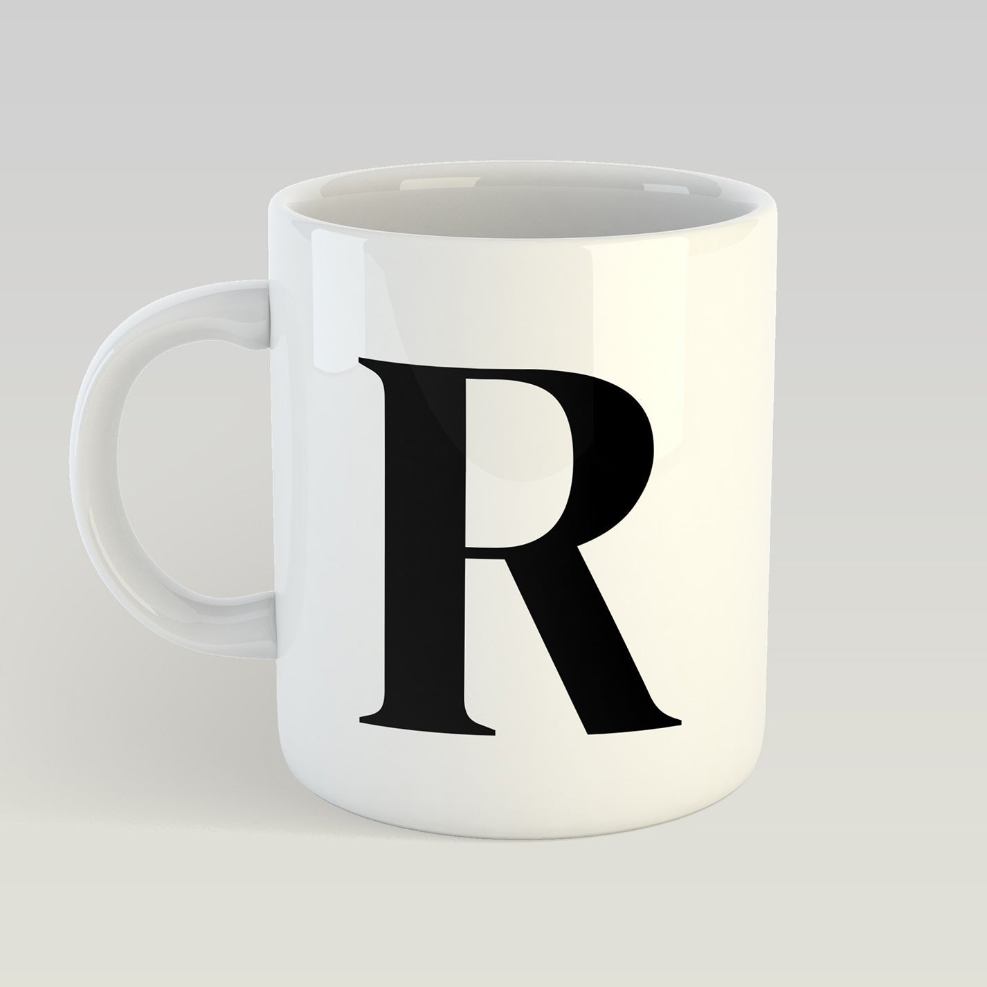 Mug Letter "R" - heyvidashop