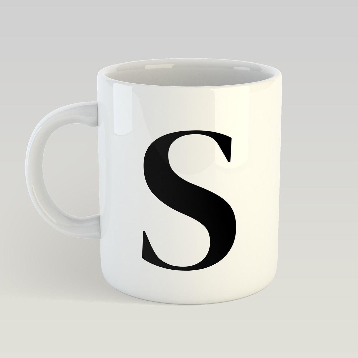 Mug Letter "S" - heyvidashop