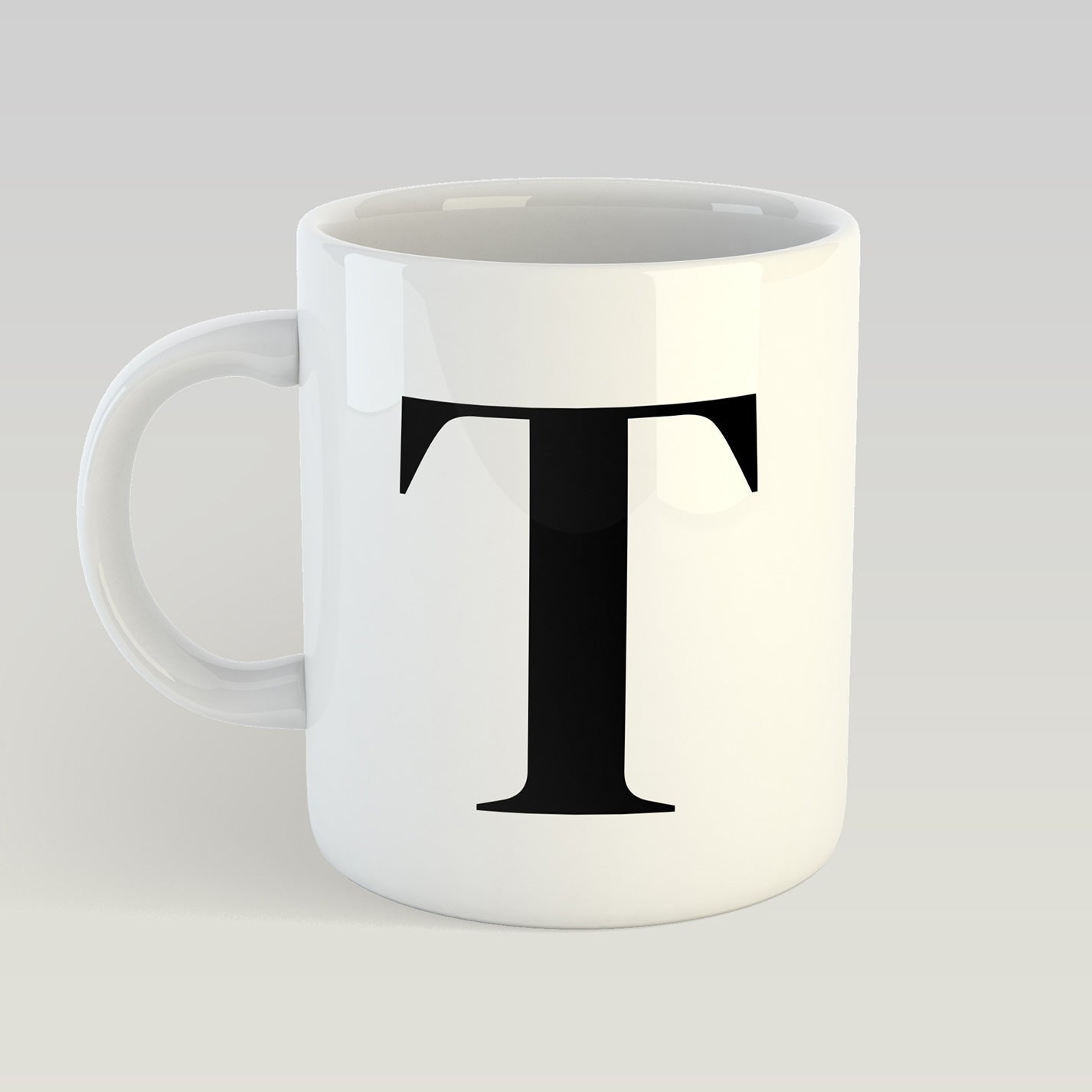 Mug Letter "T" - heyvidashop