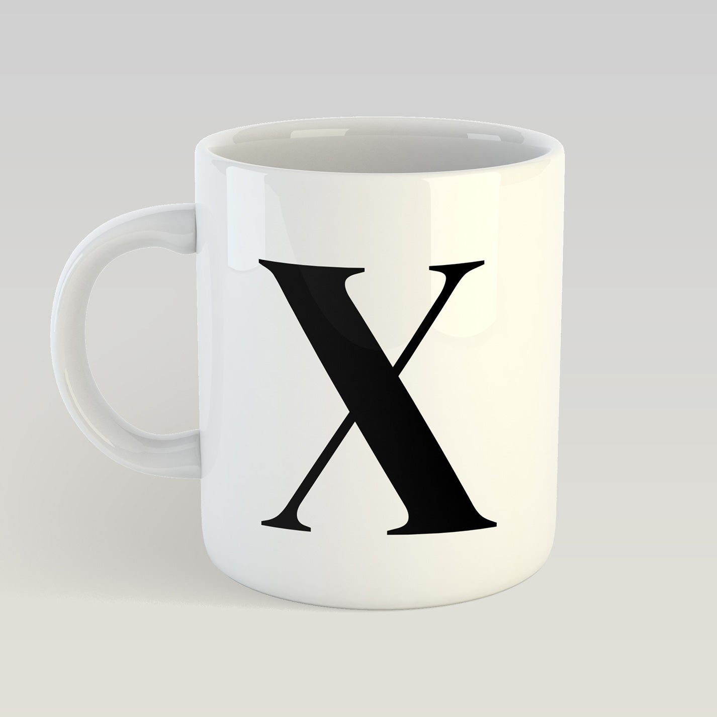 Mug Letter "X" - heyvidashop