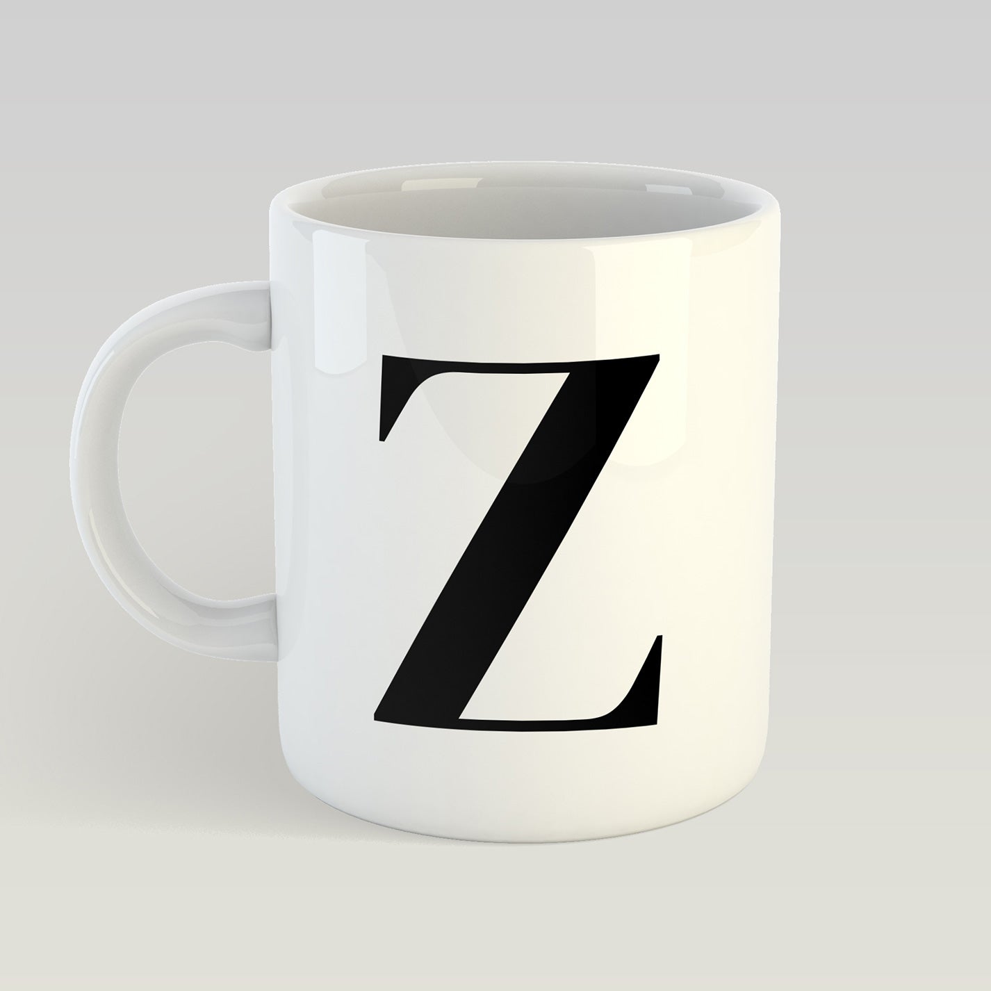 Mug Letter "Z" - heyvidashop