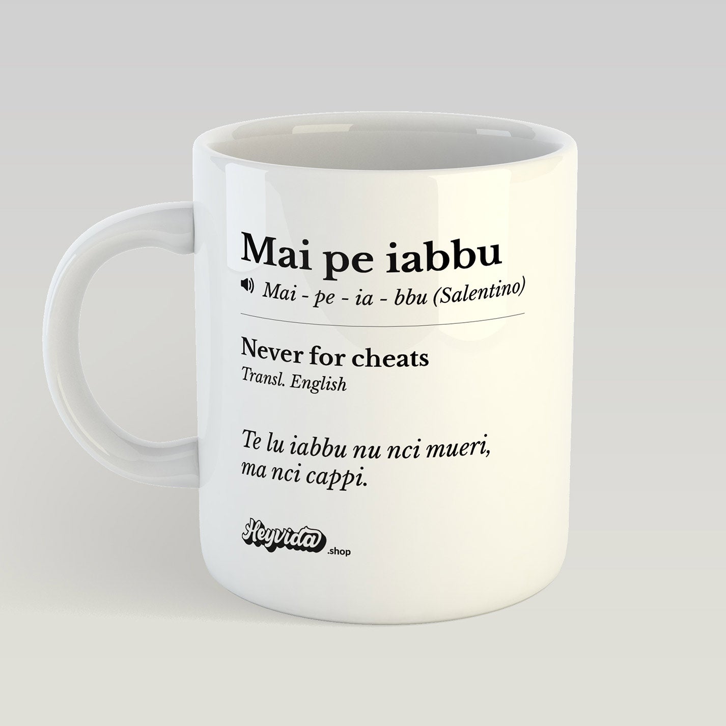 Mug "Mai pe iabbu" - heyvidashop