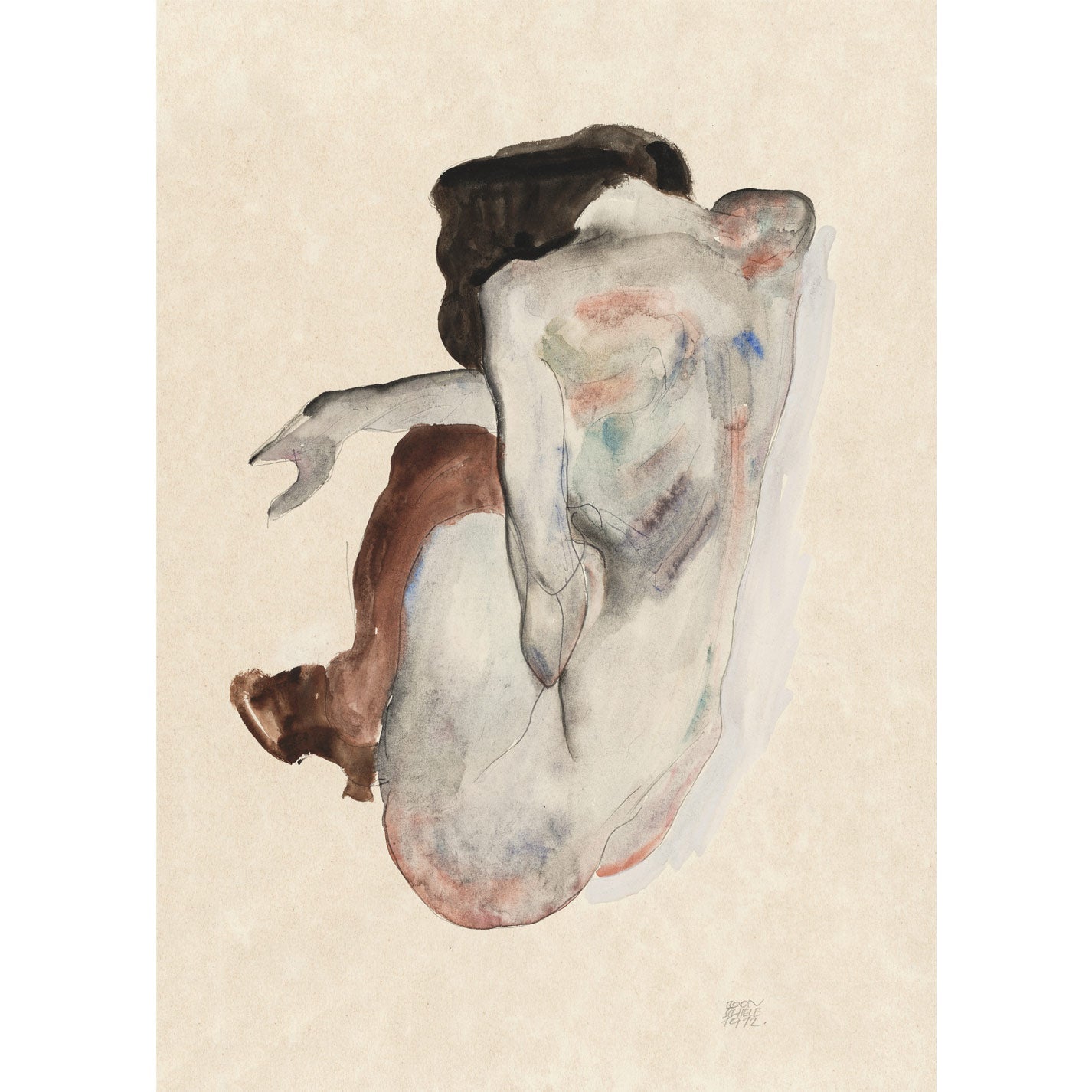 Naked Lady by Egon Schiele - heyvidashop