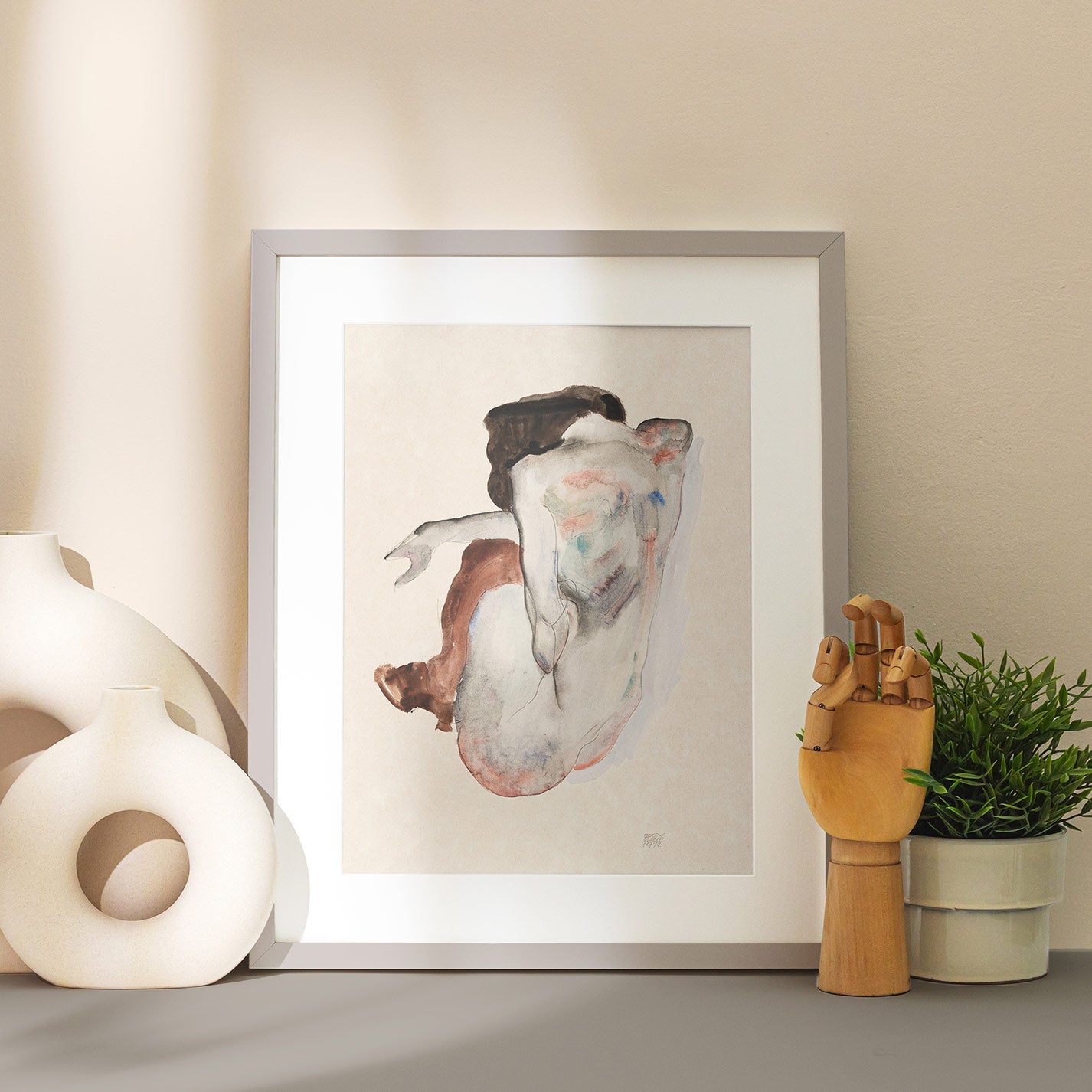 Naked Lady by Egon Schiele - heyvidashop