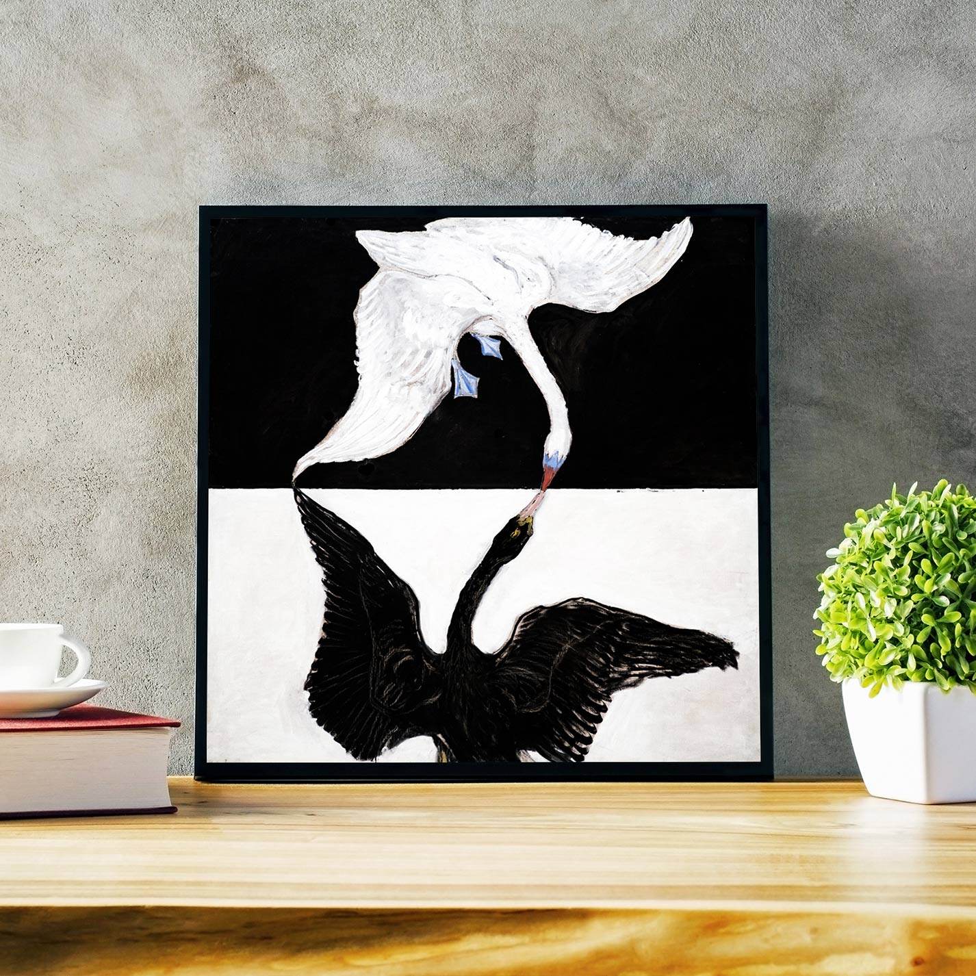 The Swan No. 1" by Hilma af Klint - heyvidashop