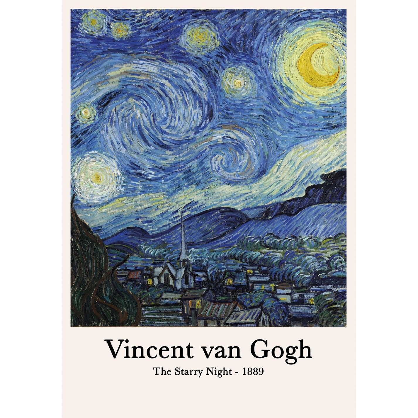 Van Gogh - The starry night - heyvidashop