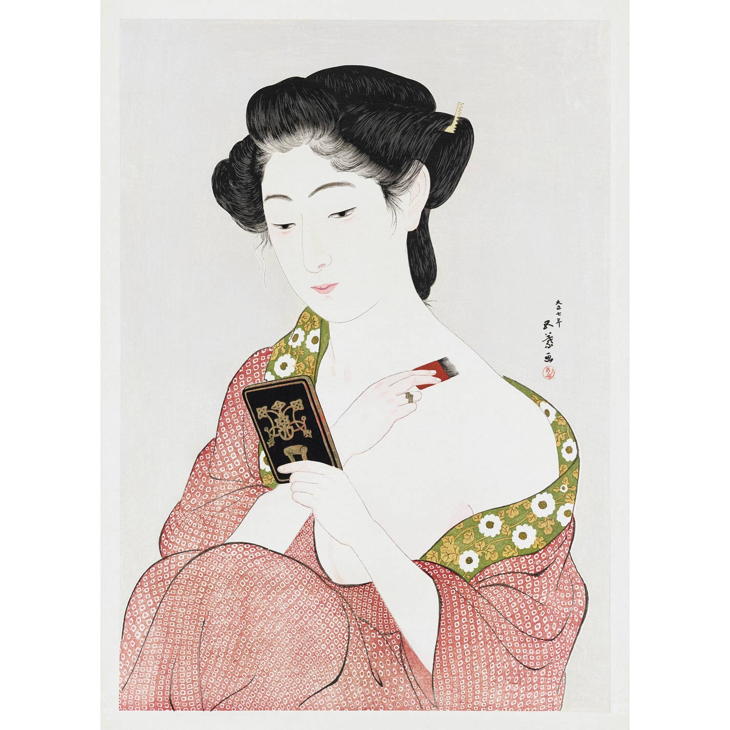 Woman Applying Powder - heyvidashop